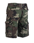 MIL-TEC-merk Duitsland Militaire parachutistische stijl voorgesproken Woodland Camo Shorts