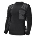 Mil-Tec Brand Men Sweater Duitse pullover commando jumper zwarte trui wol