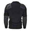 Mil-Tec Brand Men Sweater Duitse pullover commando jumper zwarte trui wol