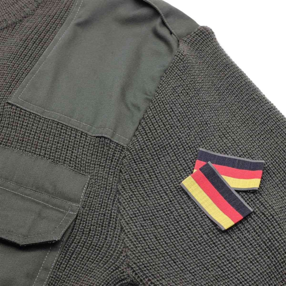 Mil-Tec Brand Men Sweater Duitse pullover Commando Jumper Olive Od Sweater Wool