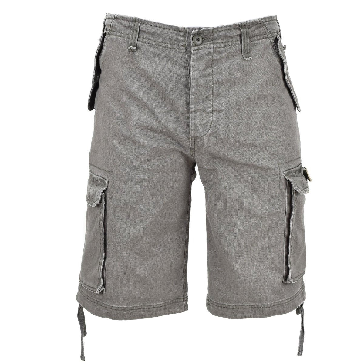 Mil-Tec merk militaire stijl olijf voorgesproken Moleskin Paratrooper Cargo Shorts
