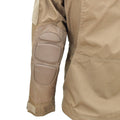 Mil-tec merk militaire stijl ripstop donkere coyote gevechts troepen jas chimera