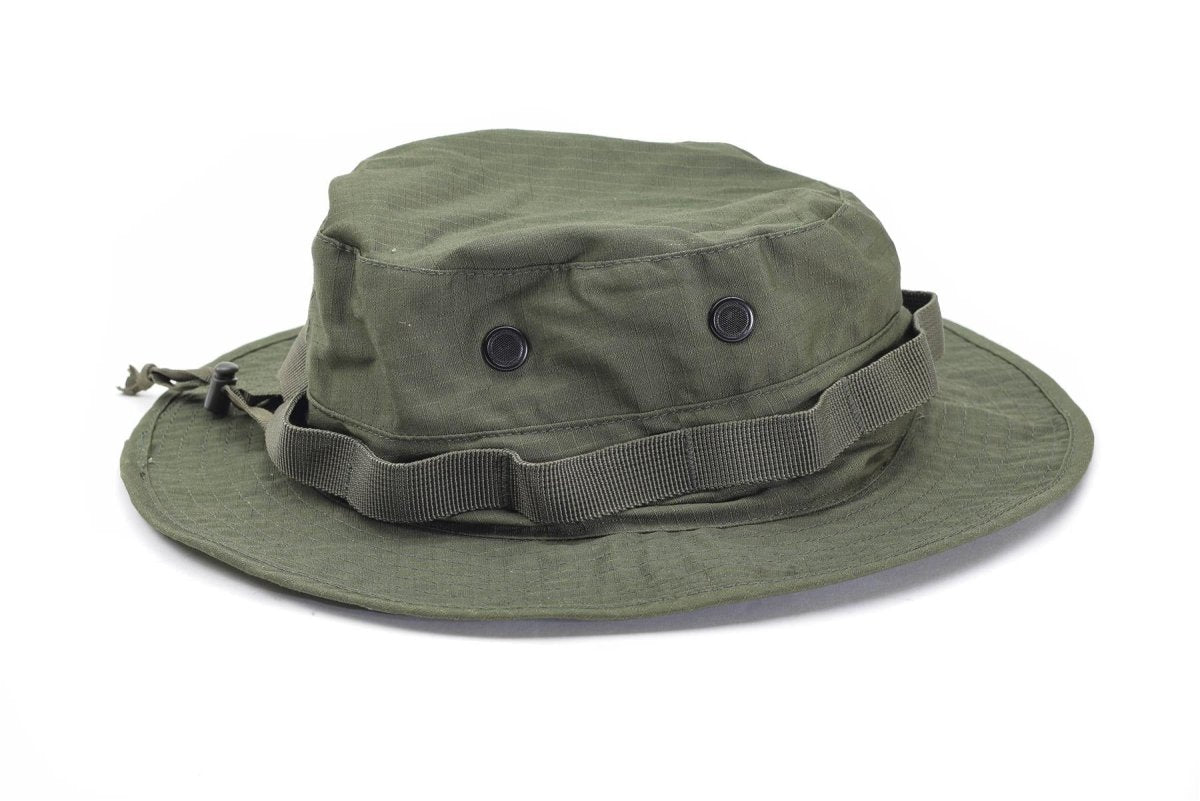 MIL-TEC merk militaire stijl ripstop olijfboonie hoed lichtgewicht camping cap