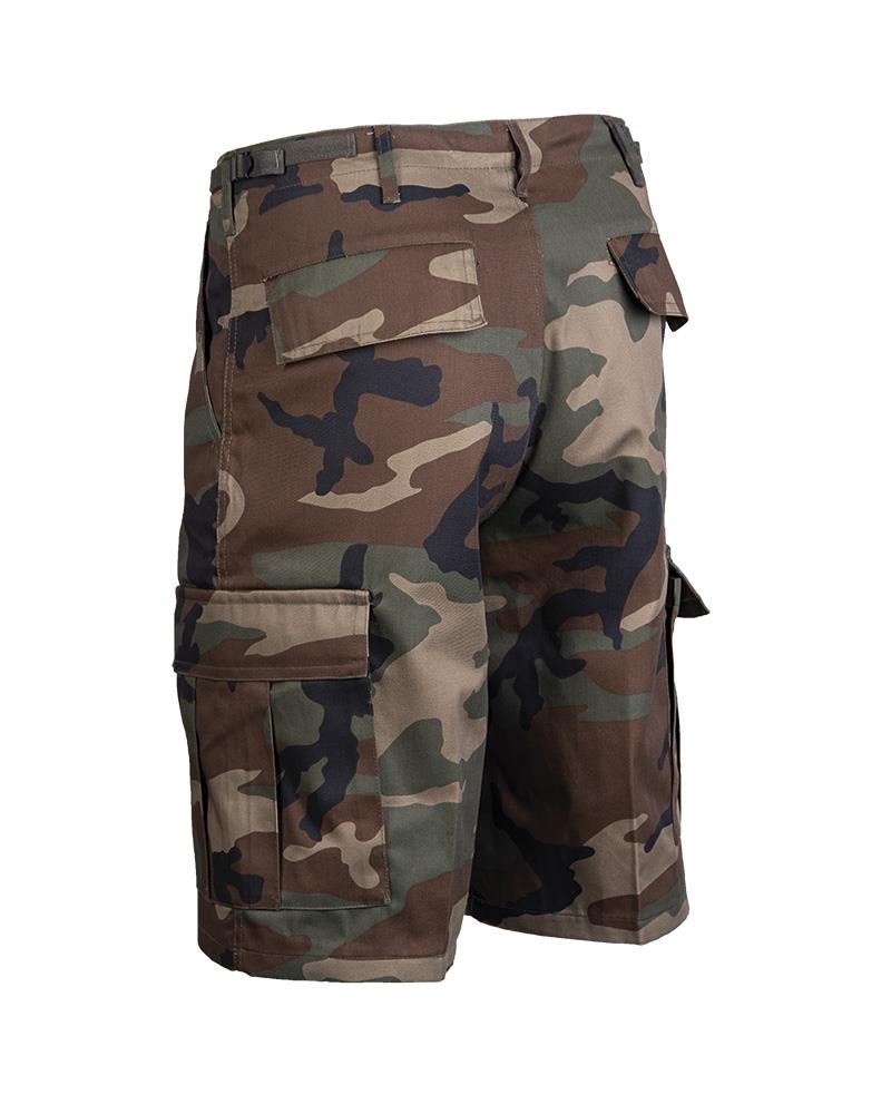 MIL-TEC merk militaire stijl boscamouflage Bermuda Cargo BDU Army Shorts
