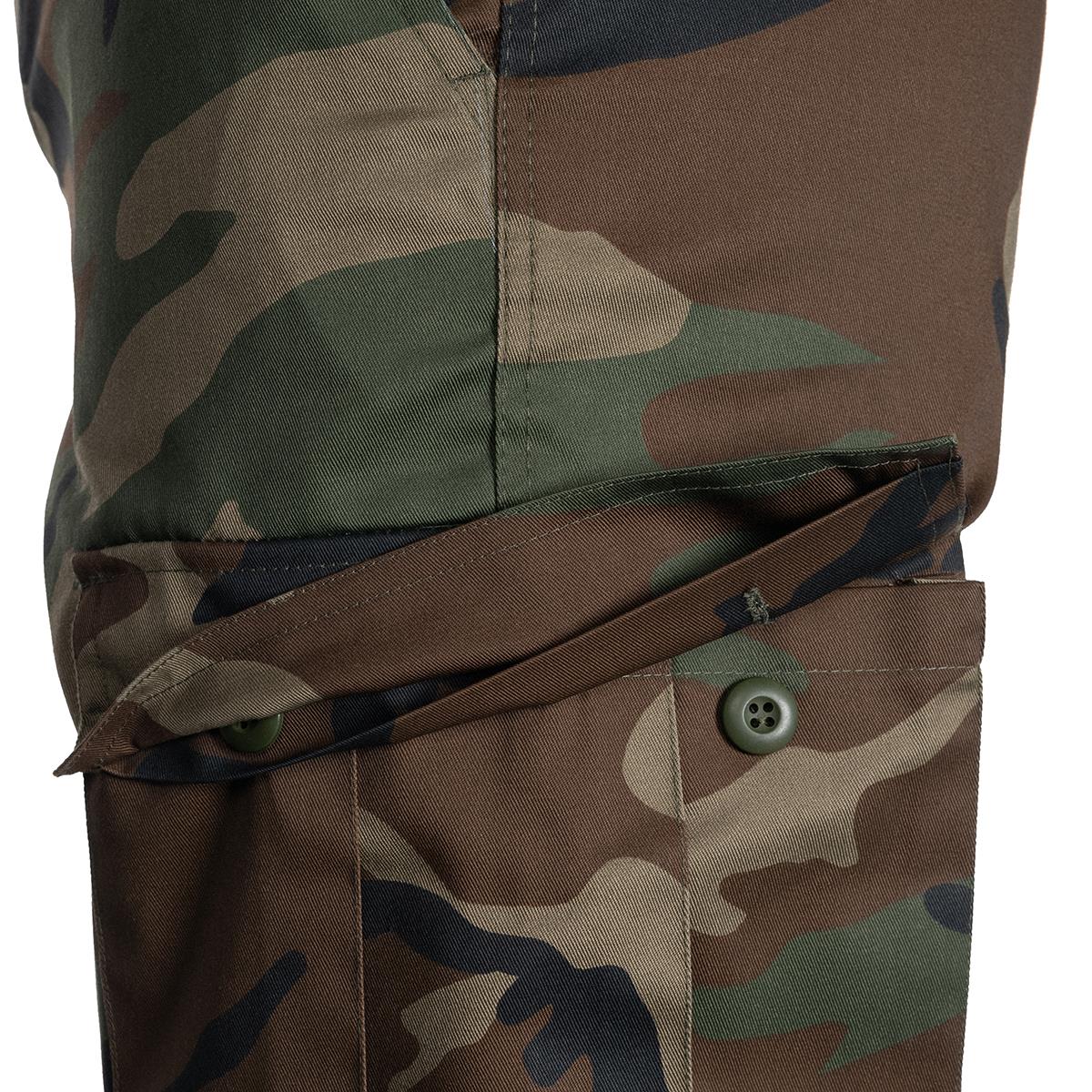 MIL-TEC merk militaire stijl boscamouflage Bermuda Cargo BDU Army Shorts