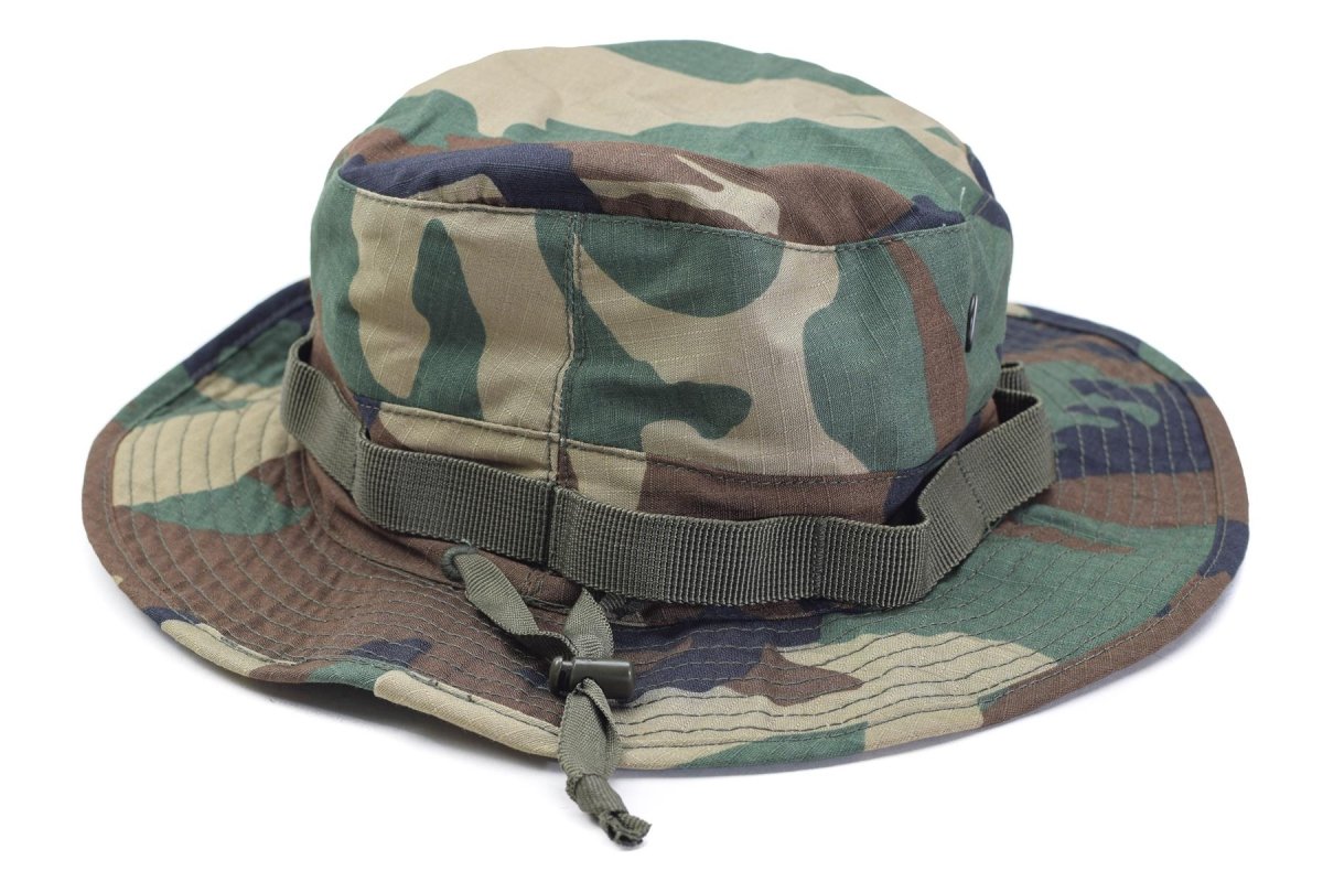 MIL-TEC merk militaire stijl Woodland lichtgewicht Boonie Hat Ripstop Army Cap