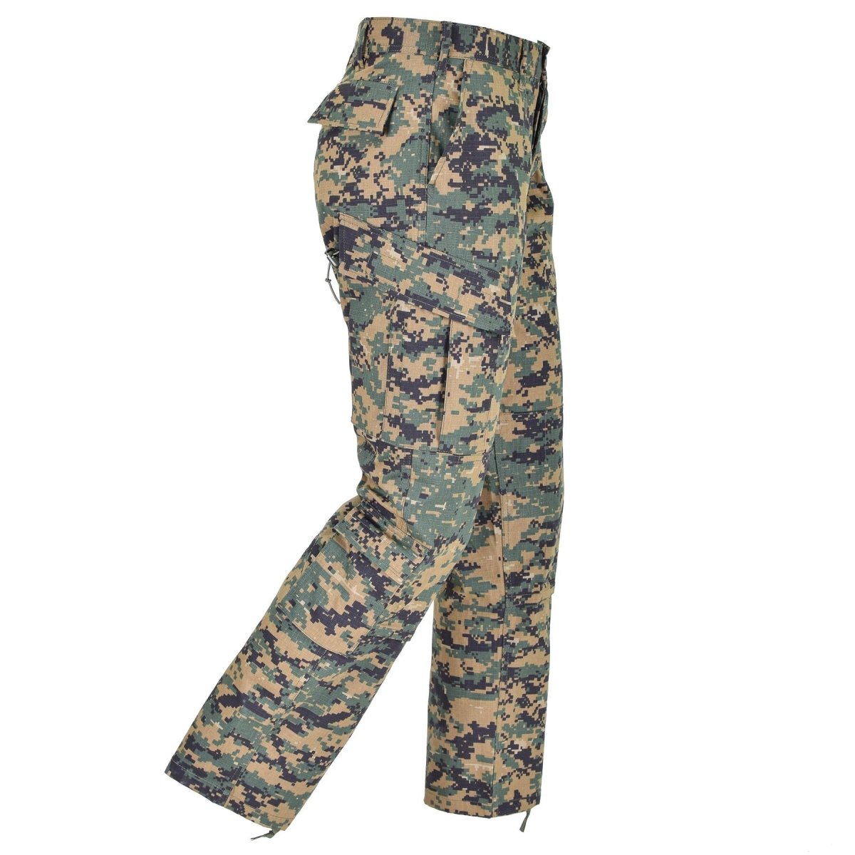 Mil-Tec Brand U.S. Army Style Digital Woodland Camo Pants Field Troop Trousers
