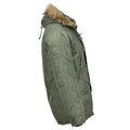 Mil-Tec Brand U.S. Militaire stijl Aviator Parka N3B Faux Fur Hooded Olive Nieuw