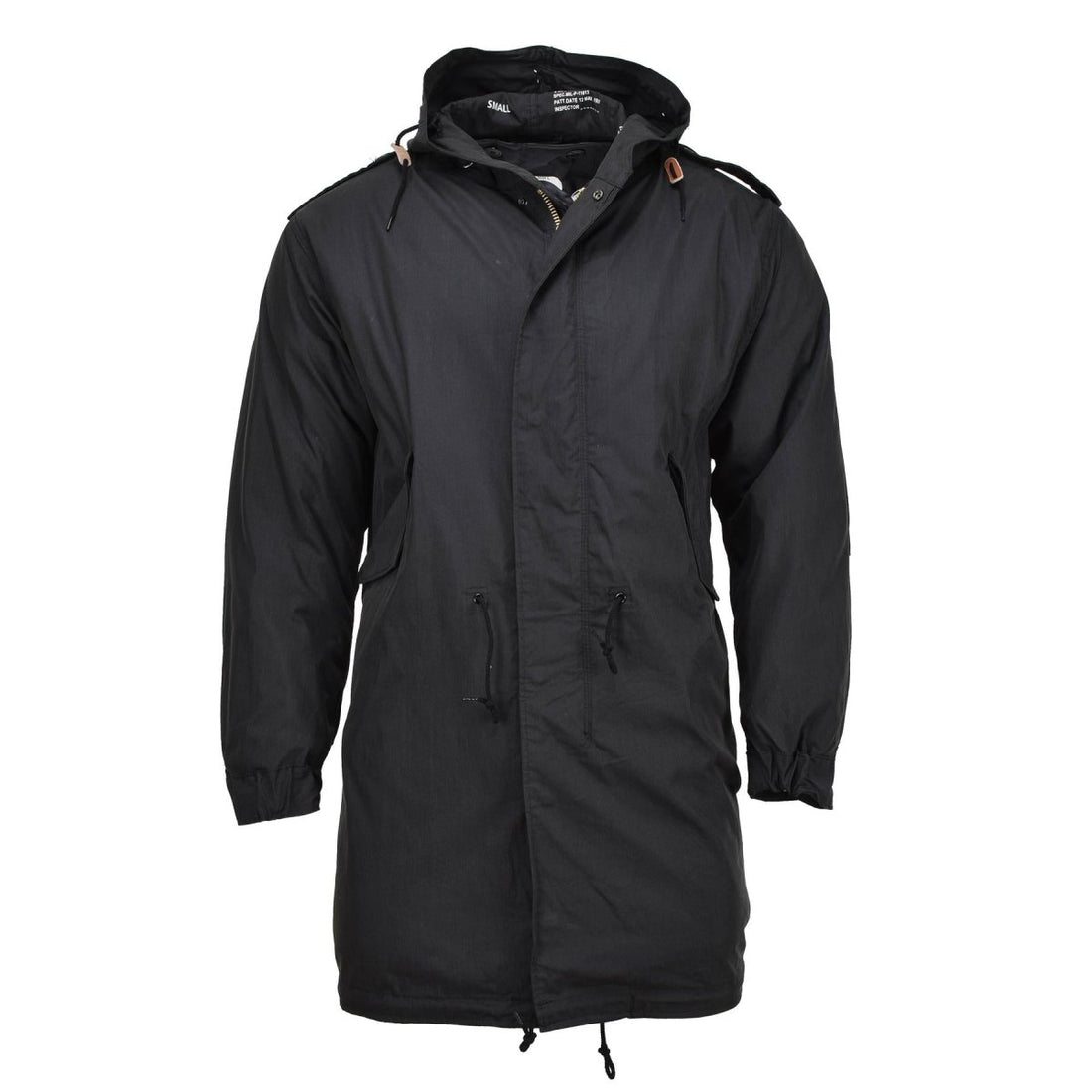 Mil-Tec Brand U.S. Militaire stijl Parka M51 Shell Hooded Quilted Liner Black Nieuw