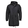 Mil-Tec Brand U.S. Militaire stijl Parka M51 Shell Hooded Quilted Liner Black Nieuw