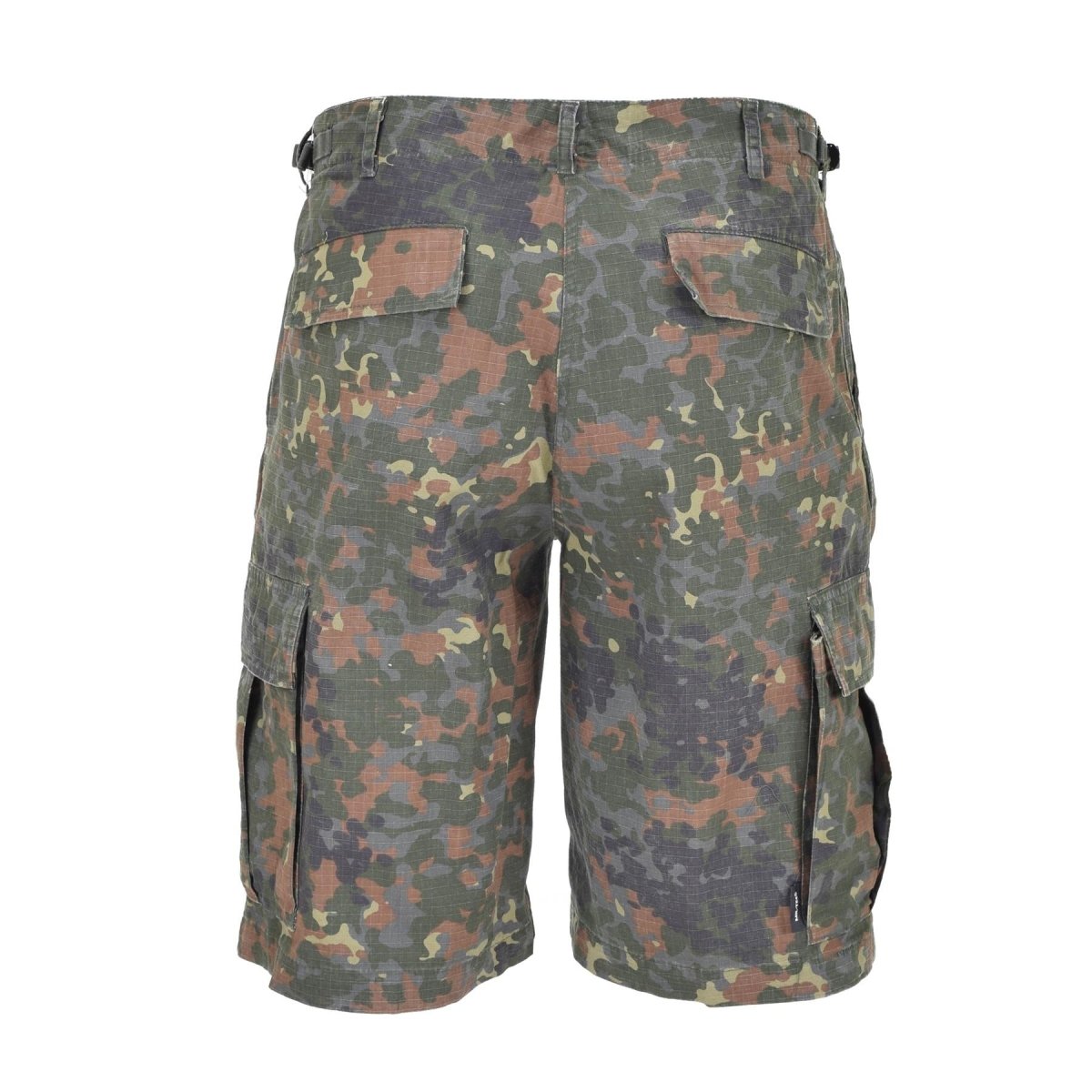 MIL-TEC merk Amerikaanse militaire stijl voorgesproken Flecktarn Camo Ripstop Field Shorts
