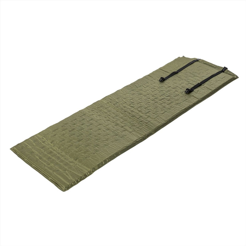 MIL-TEC camping slaapkussen 186 cm zelf opblaasbare thermo wafelmatras
