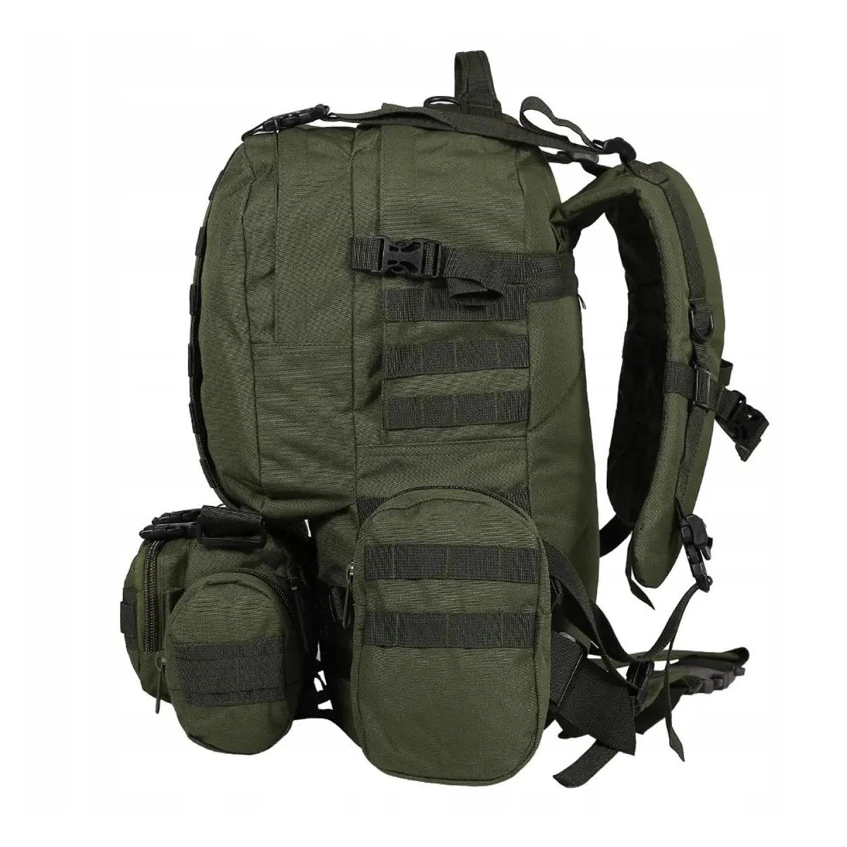 Mil-Tec Defense Assembly Pack Tactical Backpack Detachable Belt Rucksack Olive