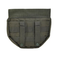 MIL-TEC vervolgingzakje Molle Type kleine tactische utility tas voorpaneel olijf