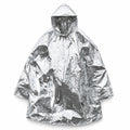 Mil-Tec Emergency Survival Poncho Lichtgewicht thermische regenhoes met capuchon