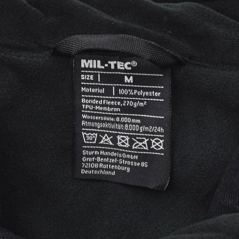 Mil-tec fleece jas koud weer thermisch wandelen actieve kleding waterbestendig