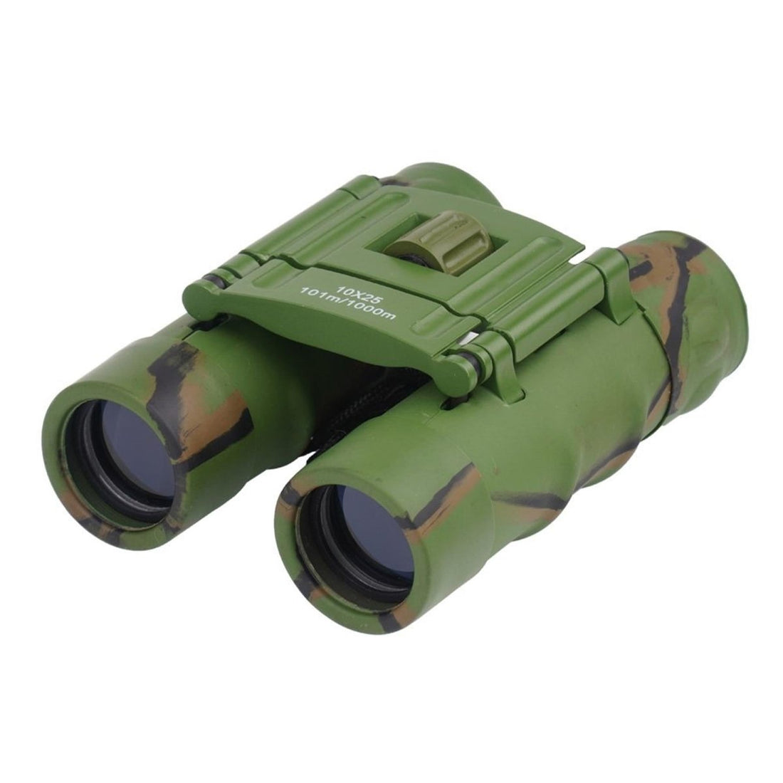 Mil-Tec Gen II Inkapsibele Binocuals 10x25 Diopter Fine Tuning Pouch Camo