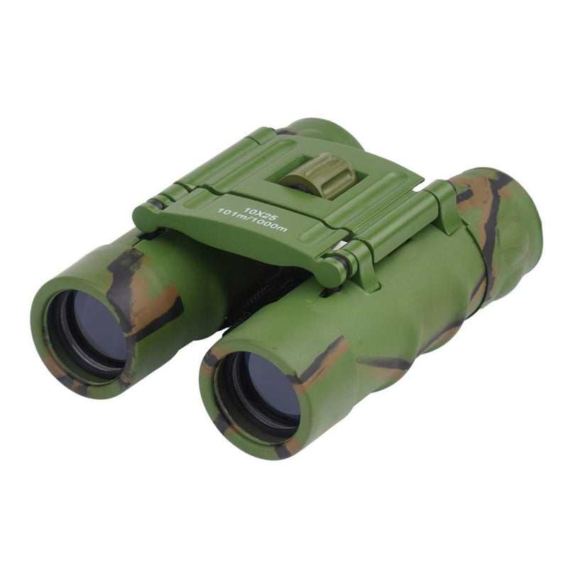 Mil-Tec Gen II Inkapsibele Binocuals 10x25 Diopter Fine Tuning Pouch Camo