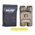 Mil-Tec Gen II Inkapsibele Binocuals 10x25 Diopter Fine Tuning Pouch Desert