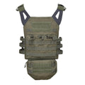 Mil-Tec Gen II Tactical Vest Combat Modulaire plaatdrager Waistcoat Olive