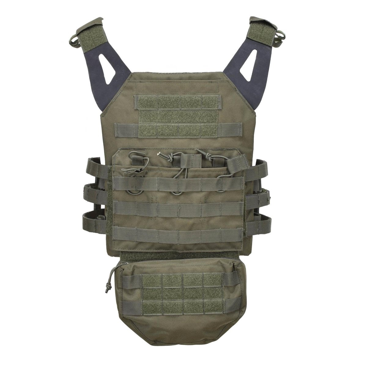 Mil-Tec Gen II Tactical Vest Combat Modulaire plaatdrager Waistcoat Olive