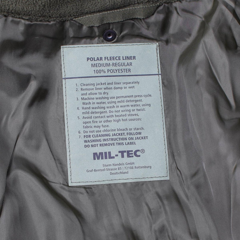 Mil-Tec Duits Army Parka W Liner Goretex Camo Flecktarn Waterdichte mannen Jacket