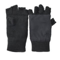 MIL-TEC handschoenen mannen Warm Fingerless Thinsulate ™ voering Zwarte wintertactische uitrusting