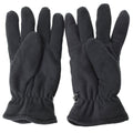 MIL-Tec Handschoenen mannen Warm Fleece Thinsule ™ voering Zwarte wintertactische uitrusting