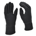 MIL-Tec Handschoenen mannen Warm gebreide Thinsule ™ voering Zwarte wintertactische uitrusting