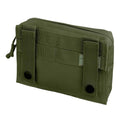 Mil-Tec laser gesneden hulpprogramma riem zakje molle type webbing tactische tas kleine olijf