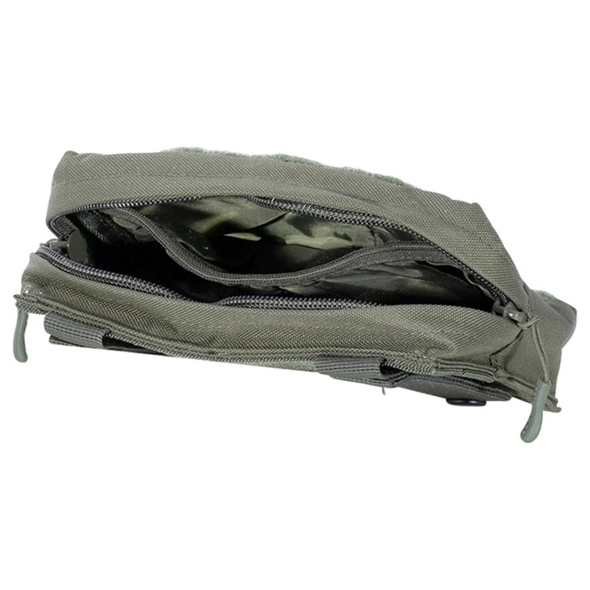 Mil-Tec laser gesneden hulpprogramma riem zakje molle type webbing tactische tas kleine olijf