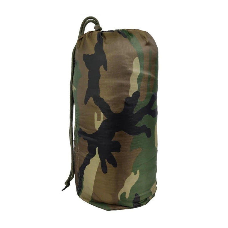 MIL-TEC PONCHO LINER STEPPDECKE 210X150CM DROGEN SNEL COMPRESSIE ZAK
