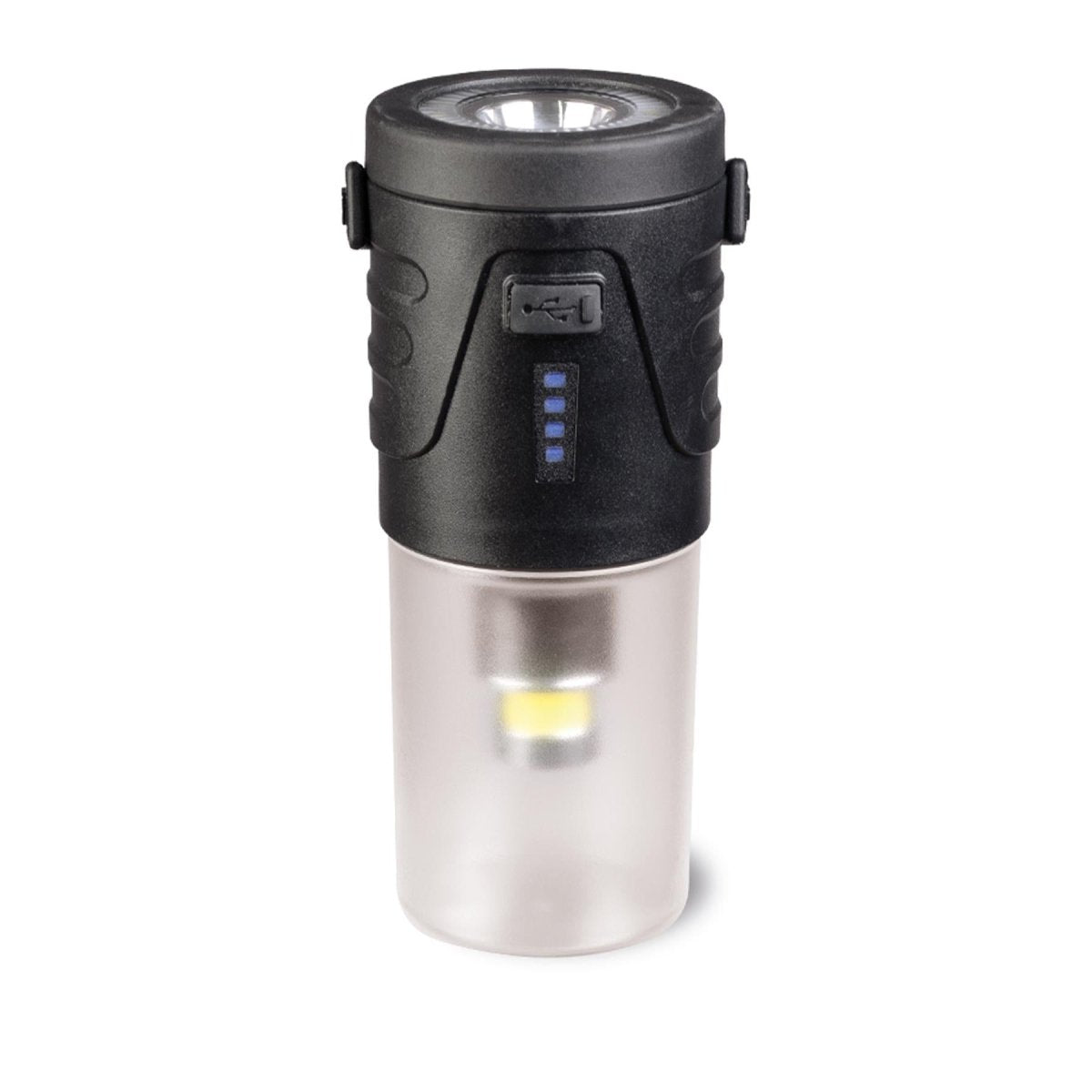 MIL-TEC oplaadbare lantaarn LED-campingzaklamp buiten USB-C 410 lumen