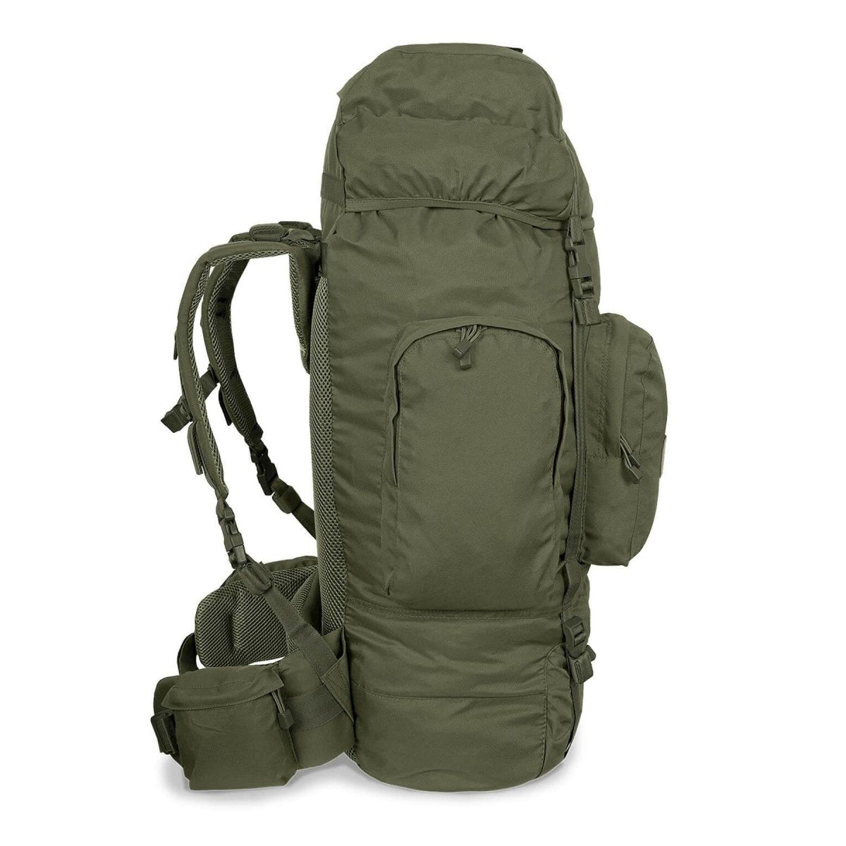 MIL-TEC RECOM Hiking Rucksack Tactical Backpack Trekking Daypack Olive 88L Large