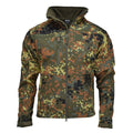 MIL-TEC Softshell Jacket SCU 14 Duitse Flecktran Camo Outdoor Wanding Outerwear