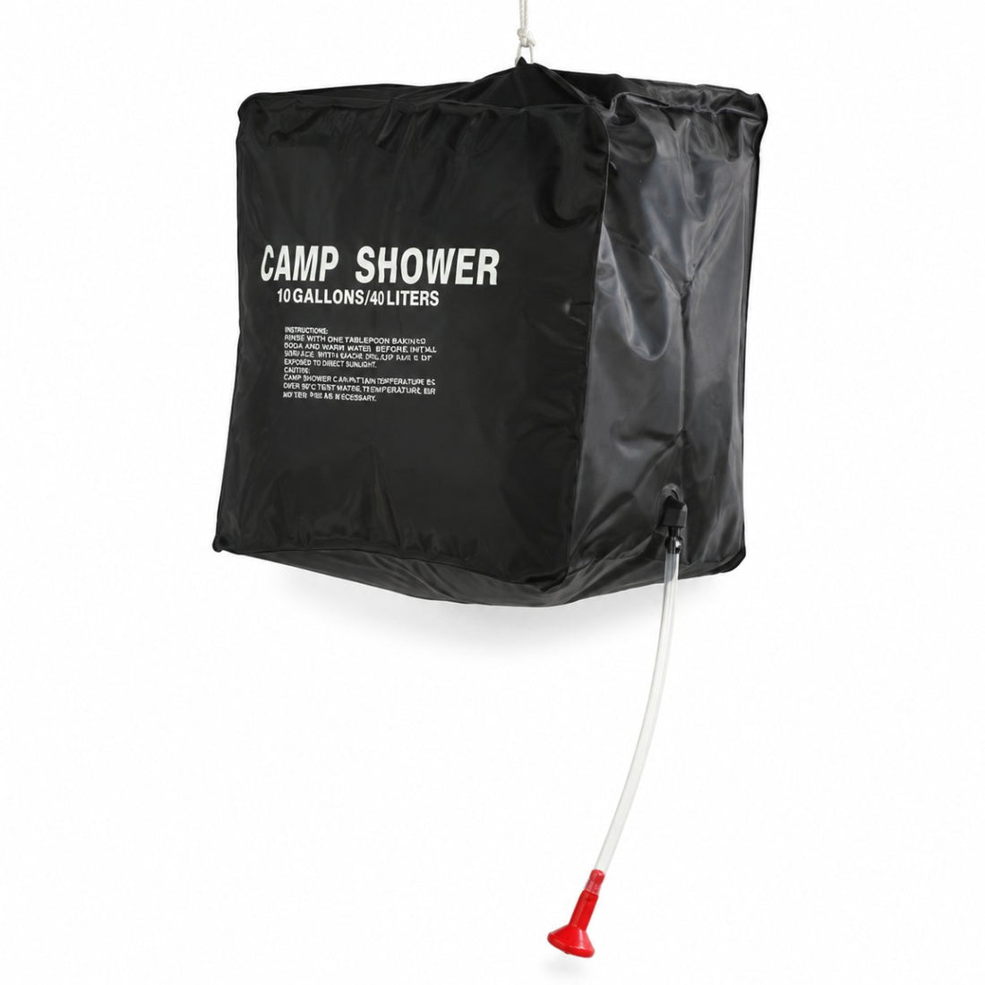 Mil-Tec Solar Douchetas 40L Kamperen Wandelen Buiten Draagbare Douche Zwart