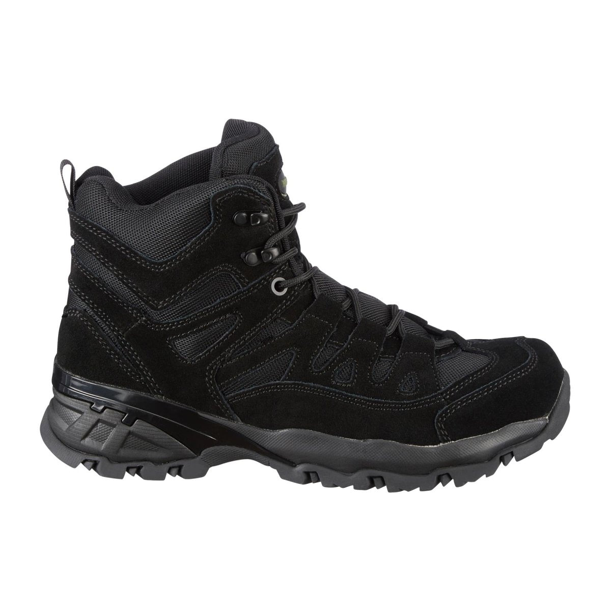 Mil-Tec Squad Boots Mid Calf Round Sole Camping Outdoor Black Suede schoenen