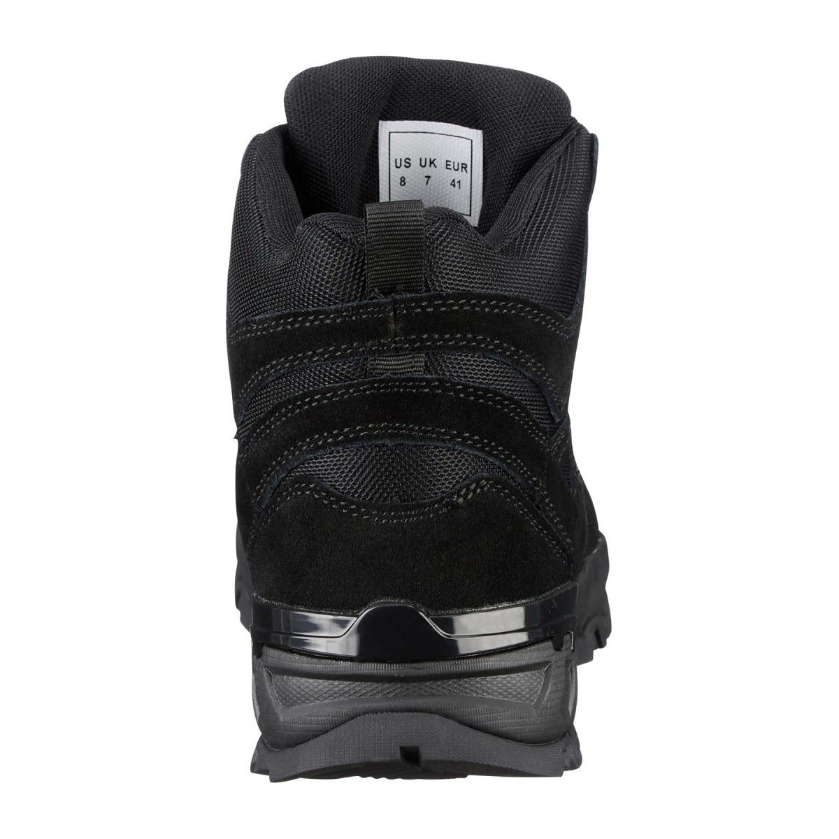 Mil-Tec Squad Boots Mid Calf Round Sole Camping Outdoor Black Suede schoenen