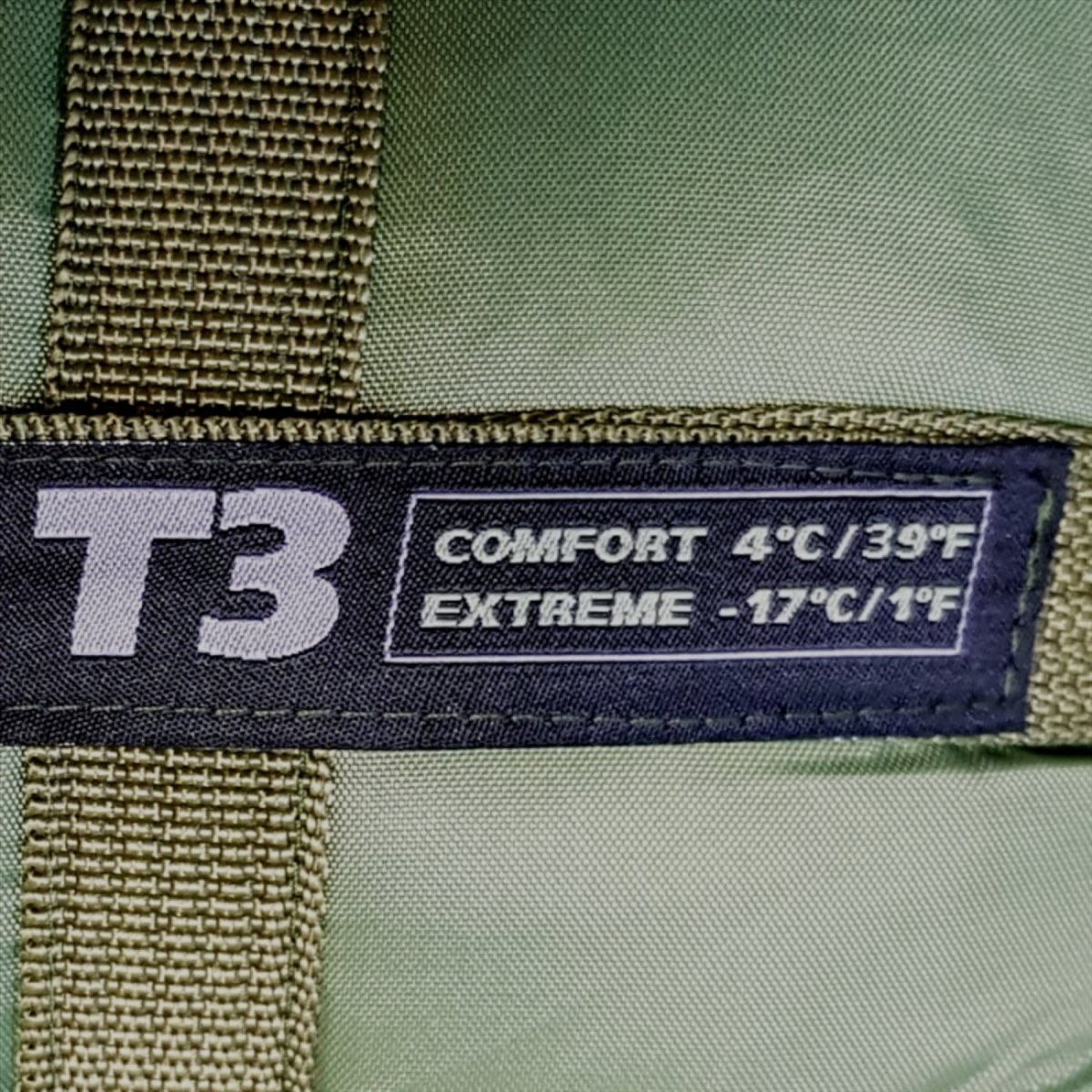 Mil-Tec Tactical 3 Sleeping Bag Teflon gecoate thermolite isolatie Olijf