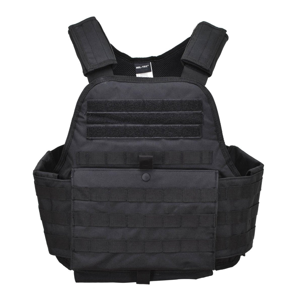 MIL-TEC TACTICAL Defense Plaat Carrier Vest Combat Equipment System Zwart