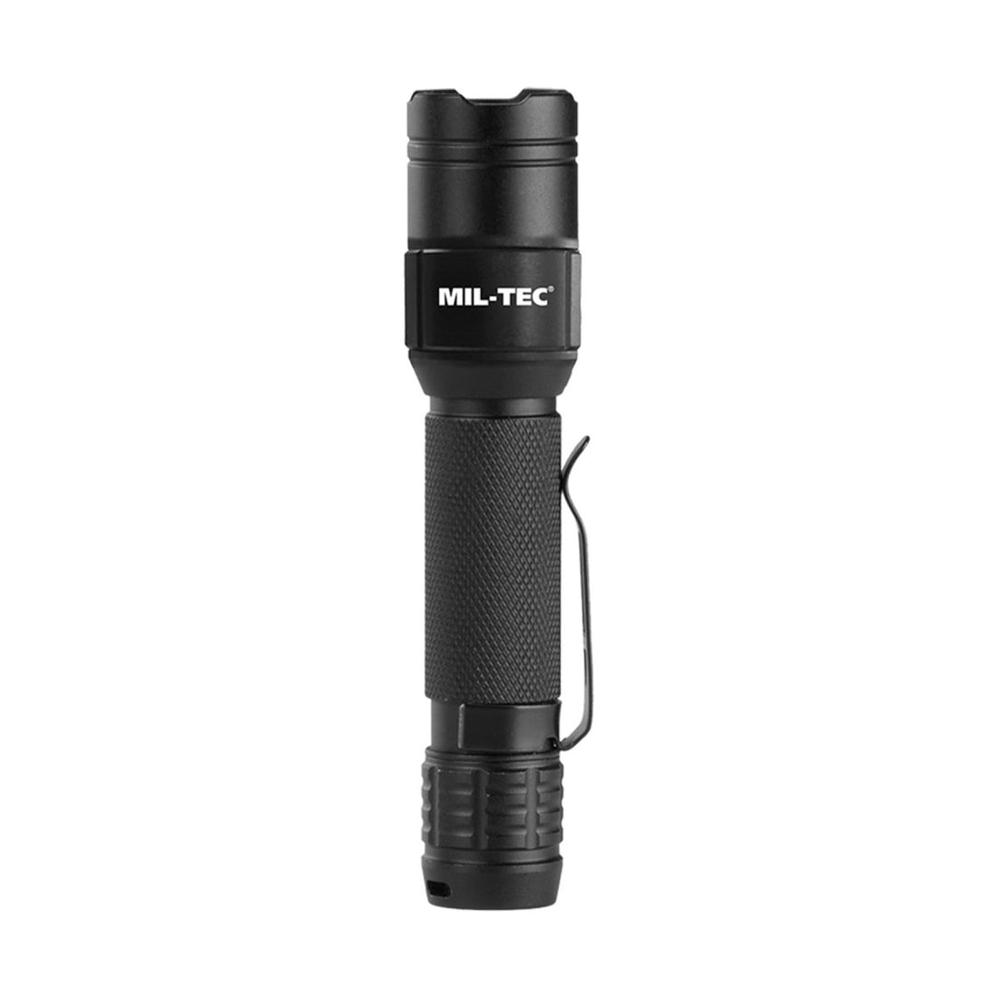 MIL-TEC tactische zaklamp 450 lumen USB-C oplaadbare staartschakelaar Cree