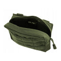 Mil-Tec Universal Belt Pouch Molle Modulaire Militaire Webbing Utility Bag Olive