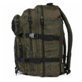 MIL-TEC U.S. Assault Ranger Trekking Backpack Large Camping Daypack Olive Black