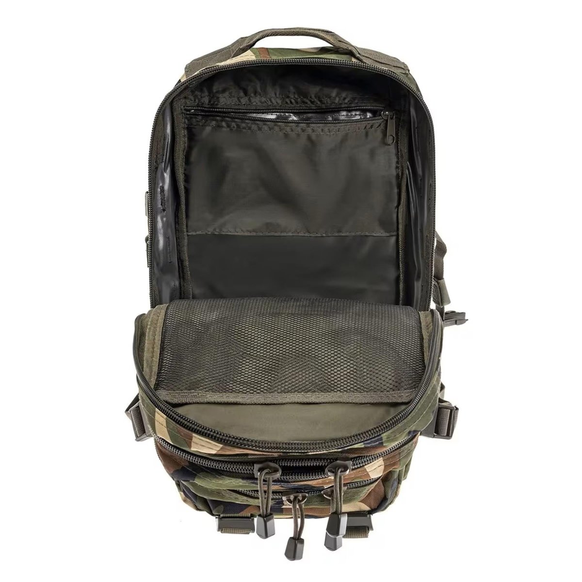 MIL-TEC U.S. Assault Tactical Backpack 20 Liters wandelen trekking Woodland Daypack