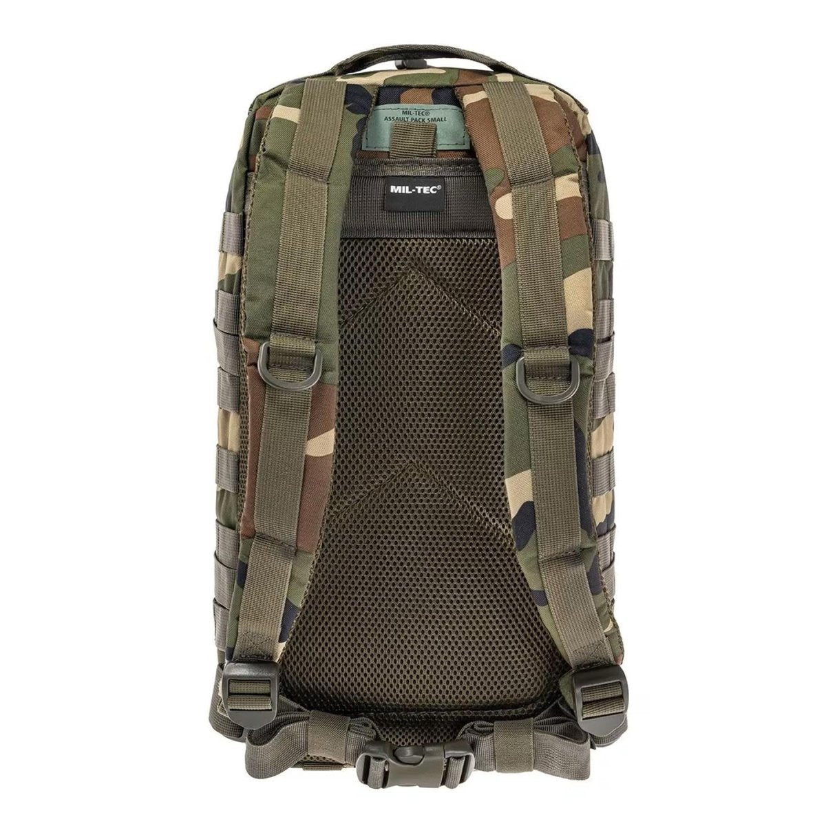 MIL-TEC U.S. Assault Tactical Backpack 20 Liters wandelen trekking Woodland Daypack