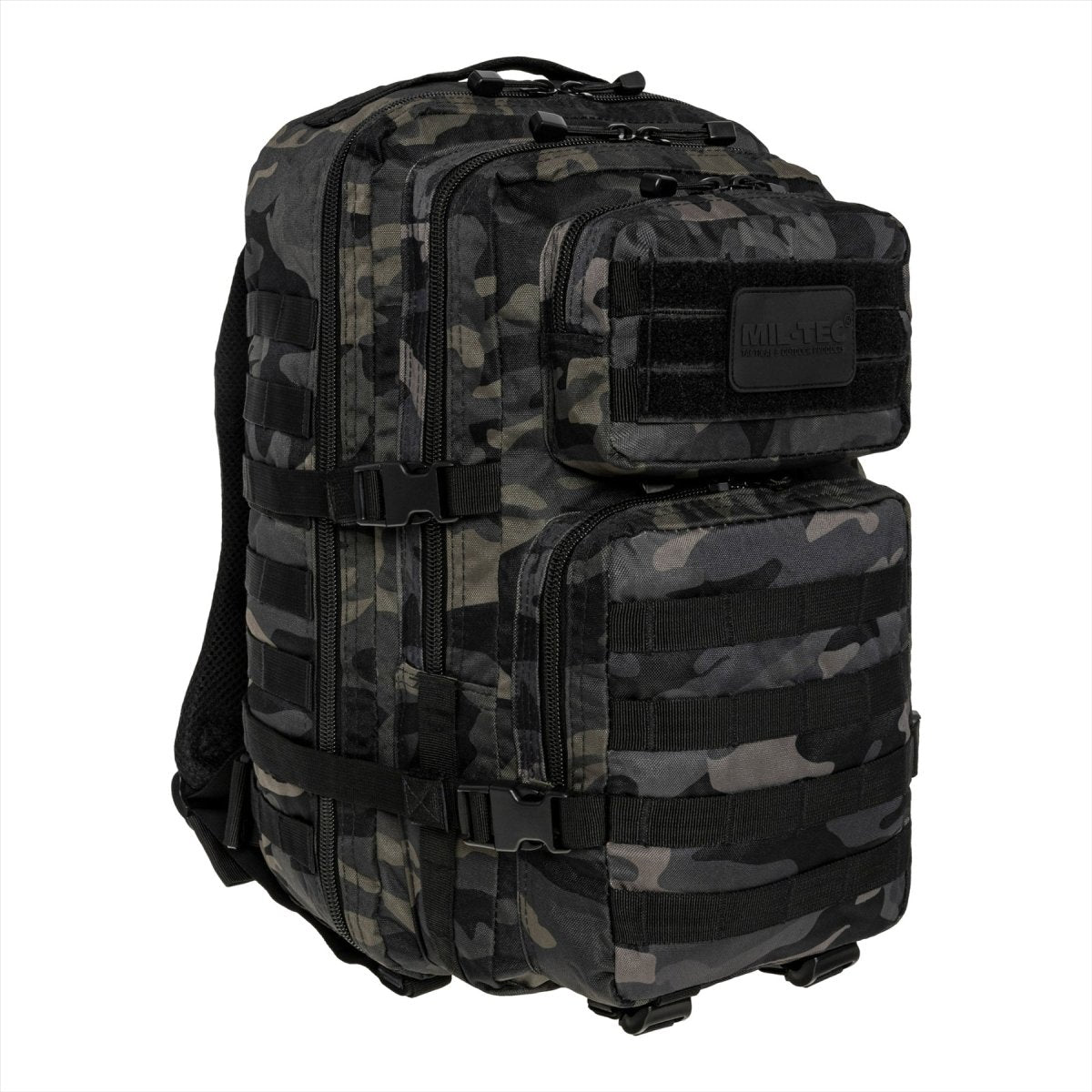 MIL-TEC US Assault Tactical Backpack 36L Ergonomisch gevormde gewatteerde schouders