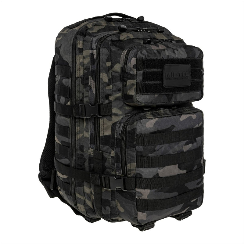 MIL-TEC US Assault Tactical Backpack 36L Ergonomisch gevormde gewatteerde schouders