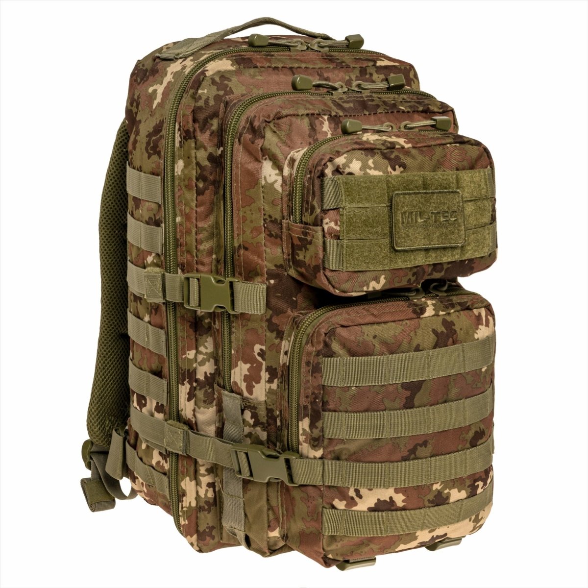 MIL-TEC US Assault Tactical Backpack 36L Ergonomisch gevormde gewatteerde schouders