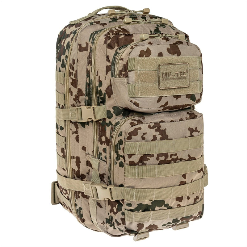 MIL-TEC US Assault Tactical Backpack 36L Ergonomisch gevormde gewatteerde schouders