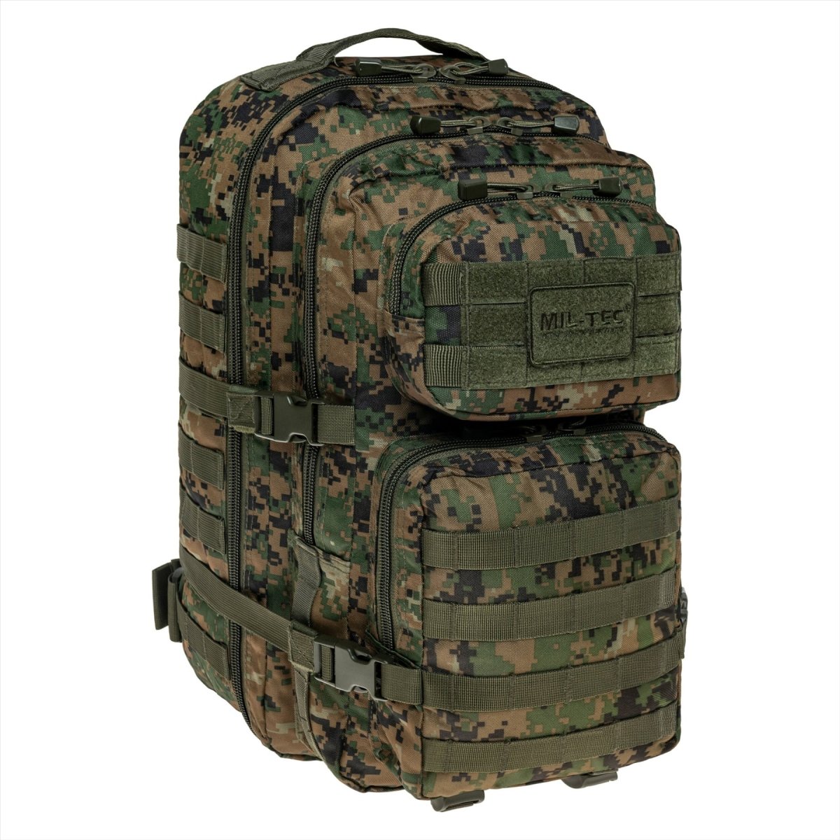 MIL-TEC US Assault Tactical Backpack 36L Ergonomisch gevormde gewatteerde schouders